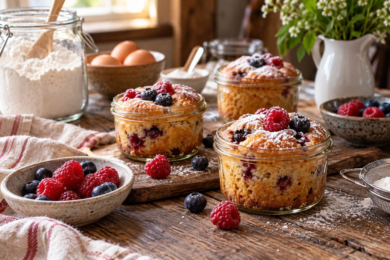 Der etwas andere Backspaß: Kuchen im Glas